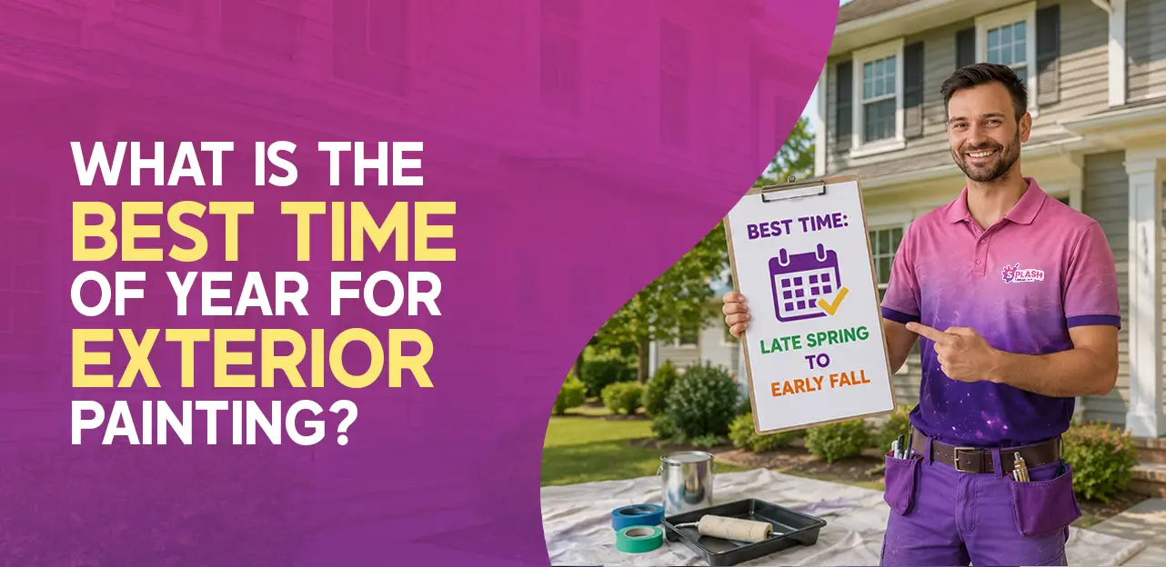What Is the Best Time of Year for Exterior Painting
