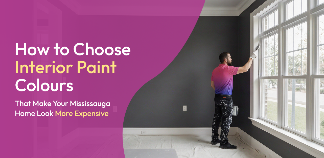 Interior paint colours for Mississauga home